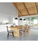 Pendant lamps - Sollux CASCO pendant lamp black/white SL.0389 - product 7