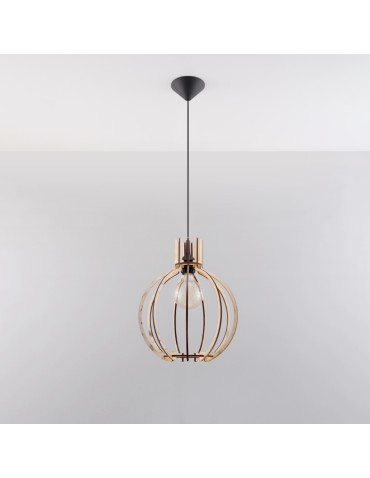 Sollux Lampa wisząca ARANCIA naturalne drewno SL.0391 - produkt 2