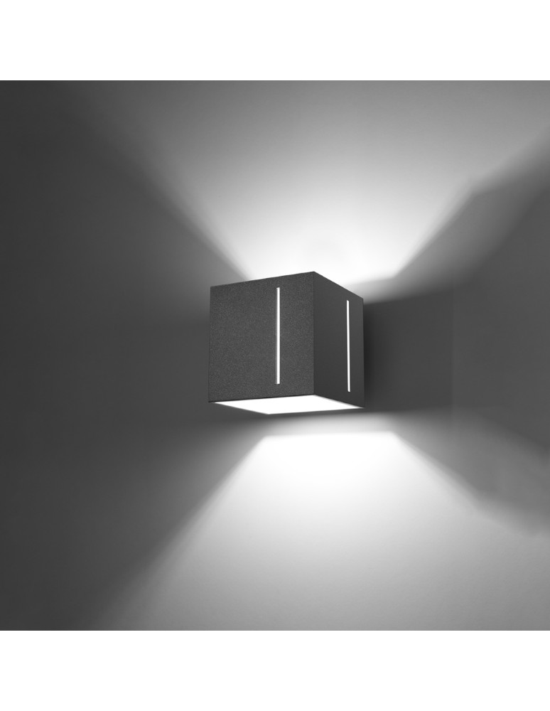Wall lamps - Sollux Wall lamp PIXAR gray SL.0396 - product kolory-swiatla.pl 3