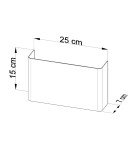 Wall lamps - Sollux Wall lamp COPERTURA white SL.0419 - product 4