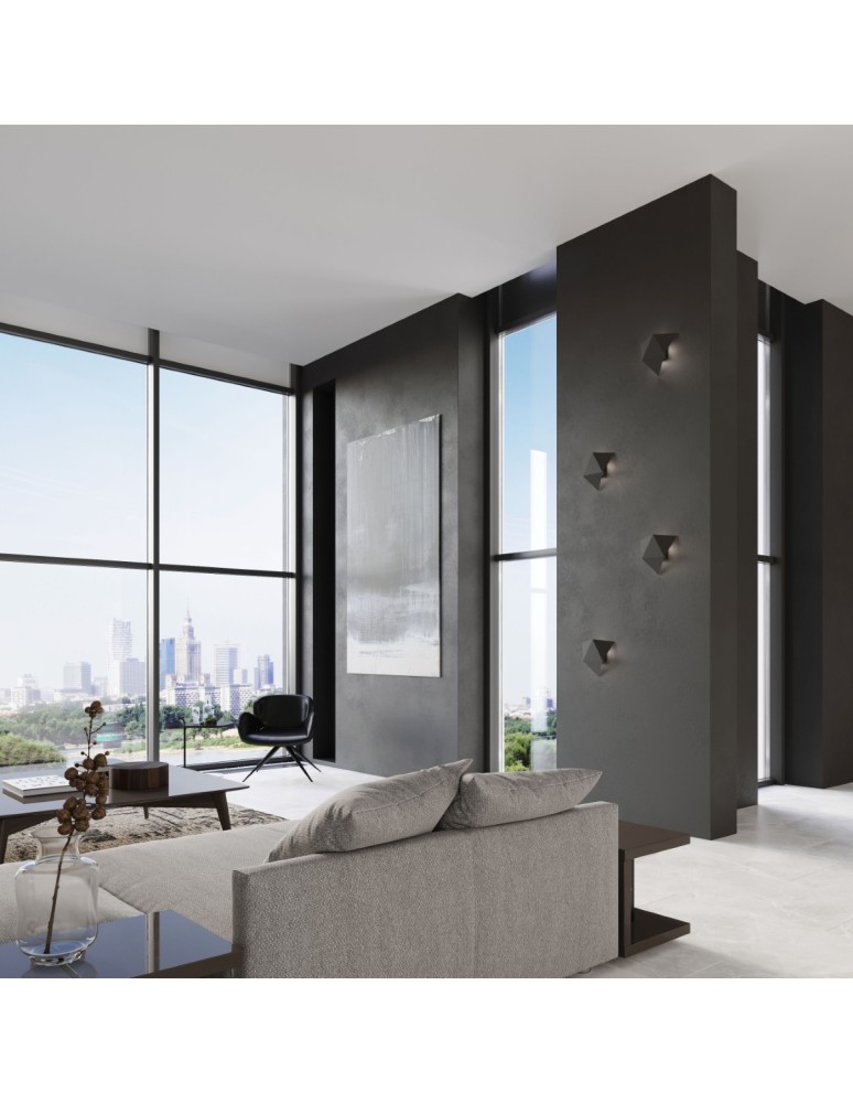 Wall lamps - Sollux Wall lamp SOLIDO black SL.0421 - product kolory-swiatla.pl 6