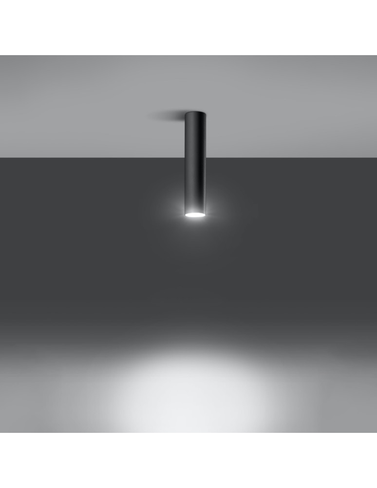 Ceiling lamps - Sollux Plafond LAGOS 30 black SL.0436 - product kolory-swiatla.pl 3