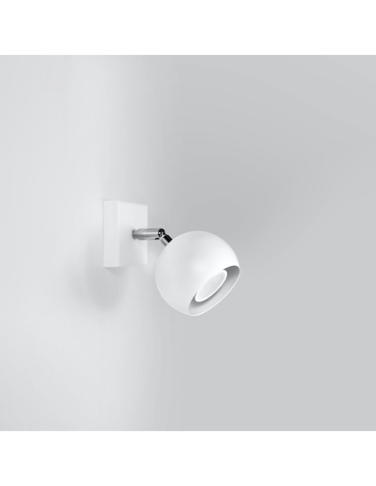 Wall lamps - Sollux Wall lamp OCULARE white SL.0437 - product kolory-swiatla.pl 2