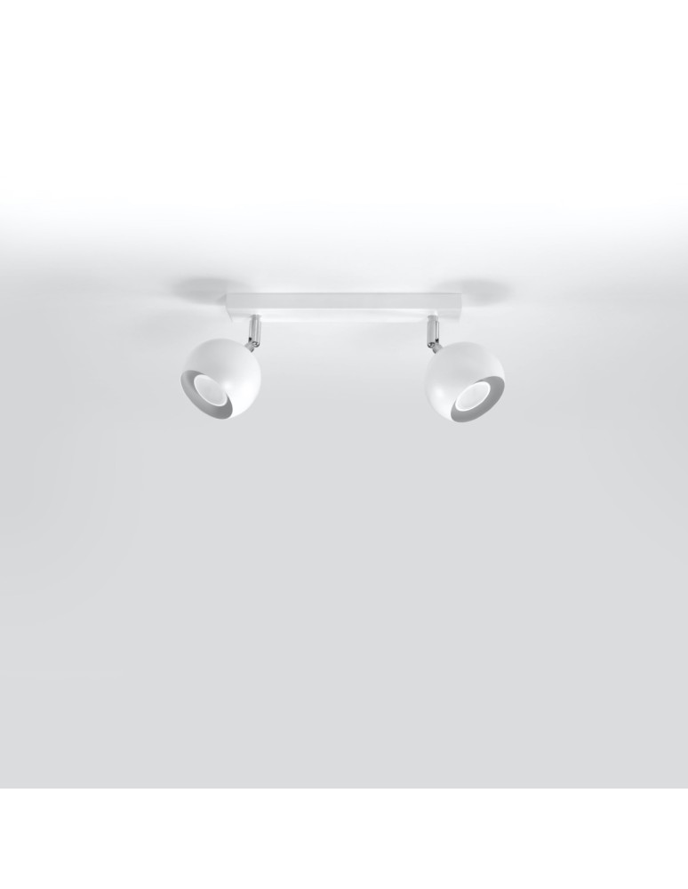 Ceiling lamps - Sollux Plafond OCULARE 2 white SL.0438 - product kolory-swiatla.pl 2