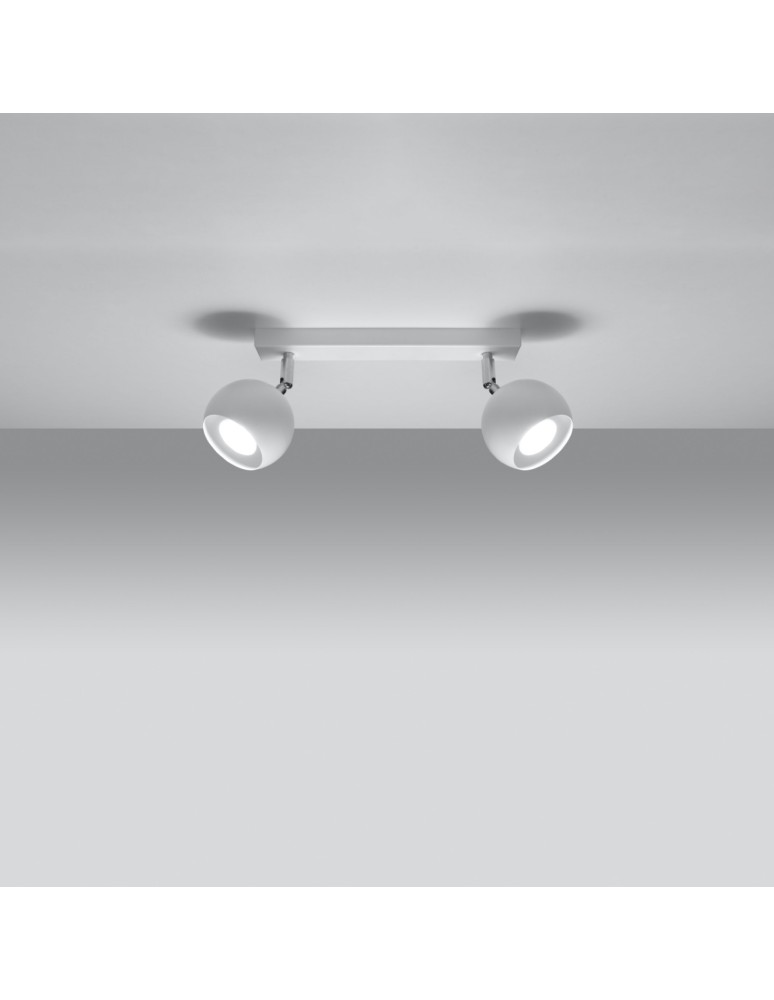 Ceiling lamps - Sollux Plafond OCULARE 2 white SL.0438 - product kolory-swiatla.pl 3