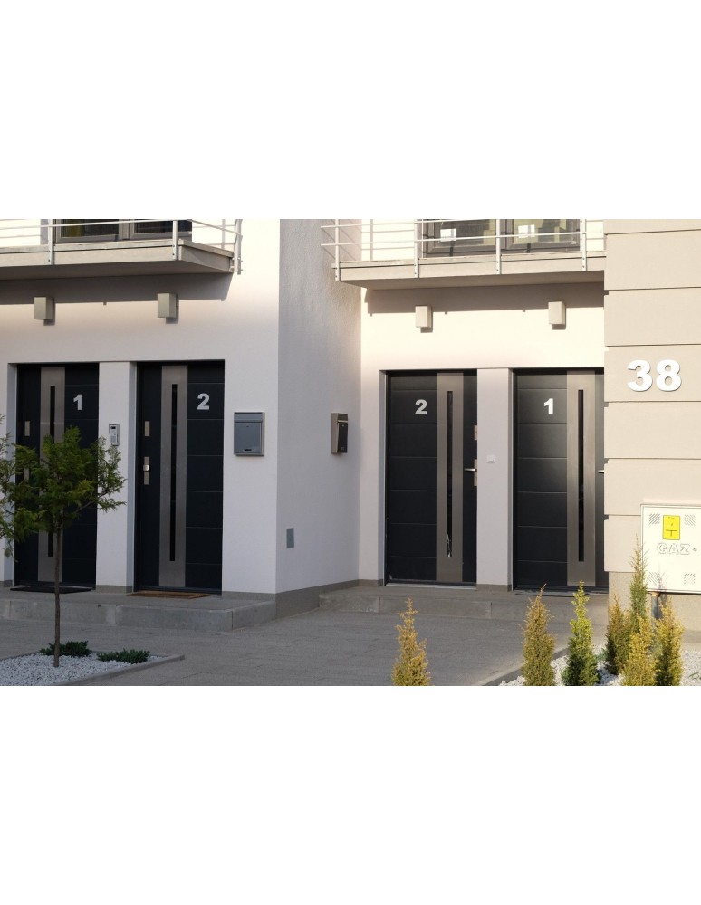 Outdoor wall lamps - SU-MA ADELA 8002 AL Wall lamp. - product kolory-swiatla.pl 6