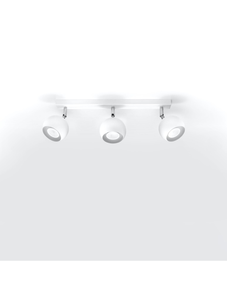 Ceiling lamps - Sollux Plafond OCULARE 3 white SL.0439 - product kolory-swiatla.pl 2