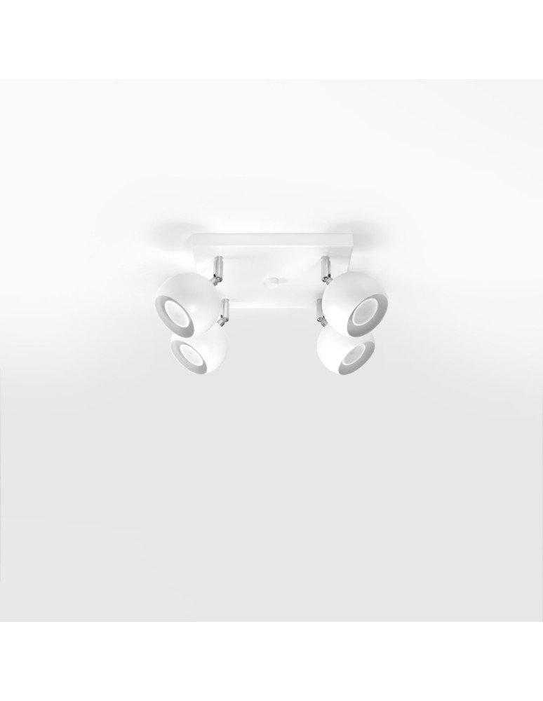 Ceiling lamps - Sollux Plafond OCULARE 4 white SL.0440 - product kolory-swiatla.pl 2