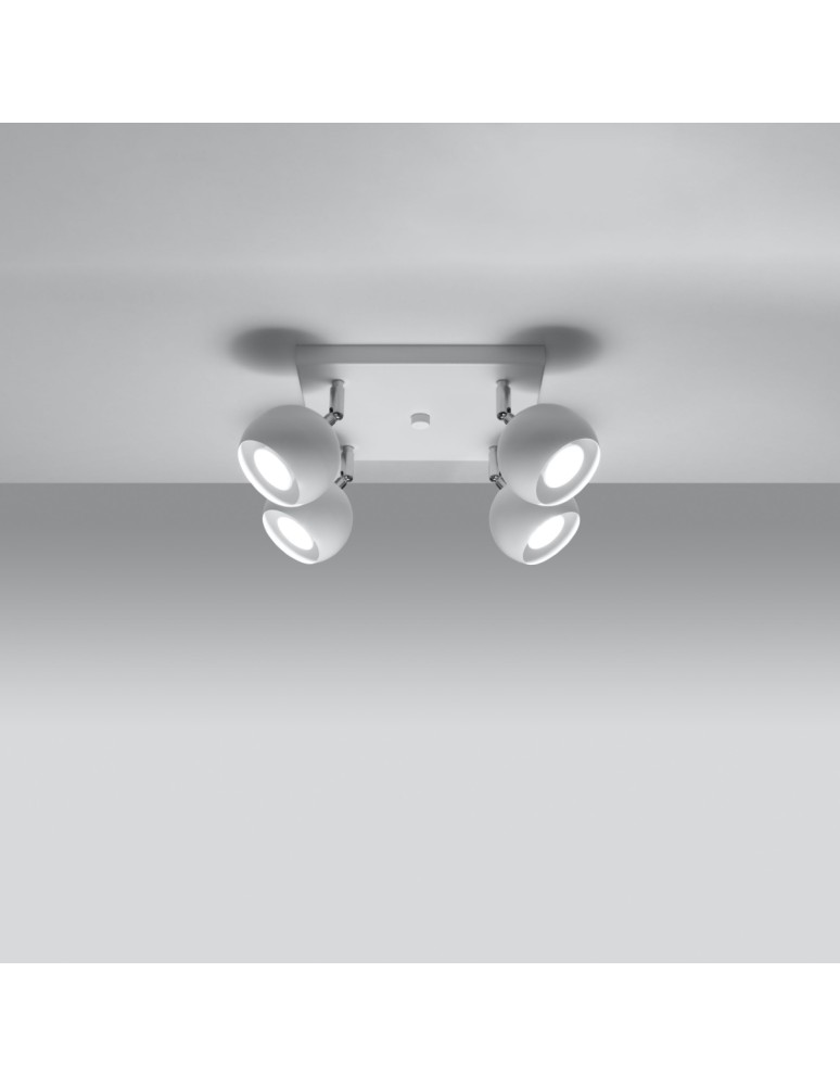 Ceiling lamps - Sollux Plafond OCULARE 4 white SL.0440 - product kolory-swiatla.pl 3