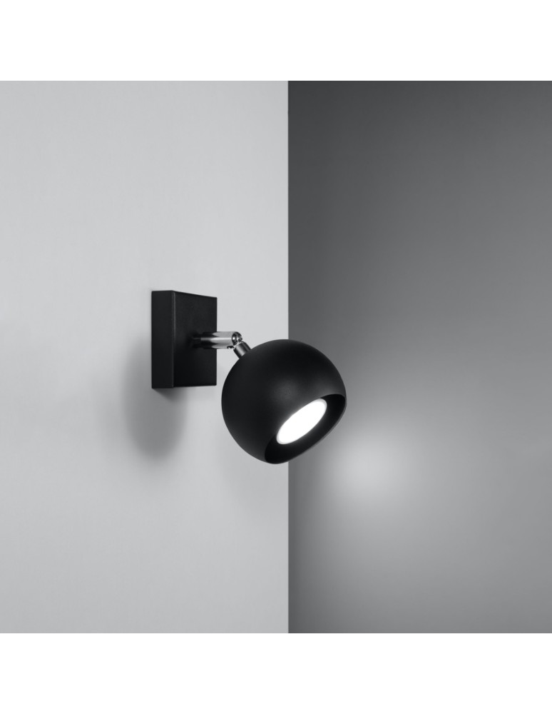 Sollux Wall lamp OCULARE black SL.0443