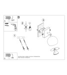 Wall lamps - Sollux Wall lamp OCULARE black SL.0443 - product 5