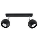 Ceiling lamps - Sollux Plafond OCULARE 2 black SL.0444 - product 1