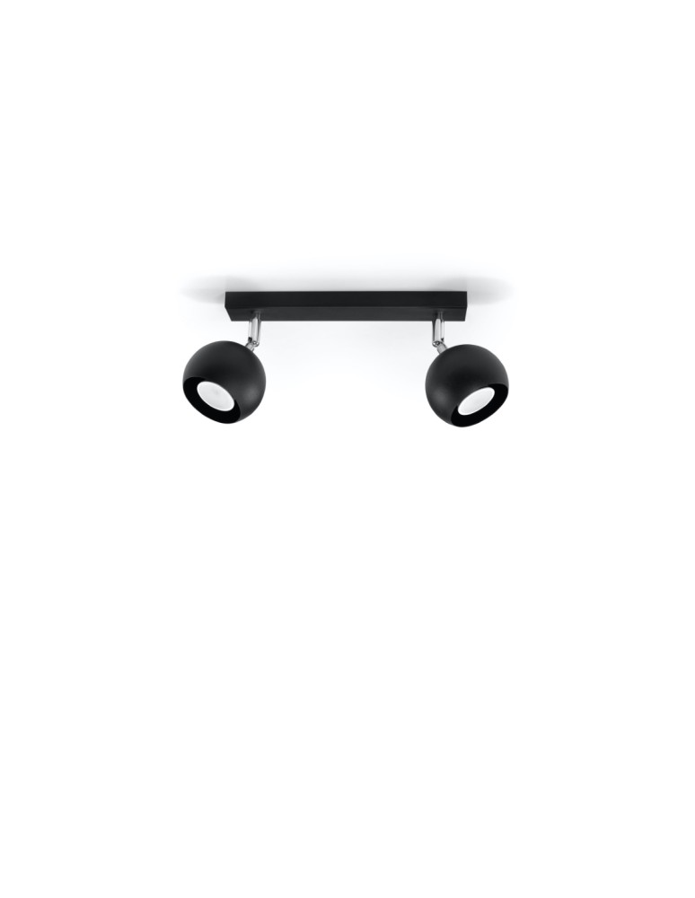 Ceiling lamps - Sollux Plafond OCULARE 2 black SL.0444 - product kolory-swiatla.pl 2