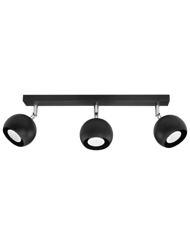 Ceiling lamps - Sollux Plafond OCULARE 3 black SL.0445 - product kolory-swiatla.pl 1