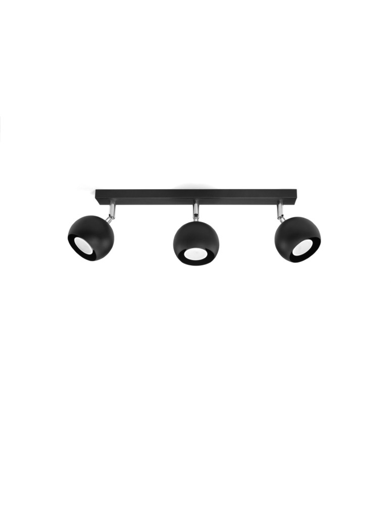 Ceiling lamps - Sollux Plafond OCULARE 3 black SL.0445 - product kolory-swiatla.pl 2