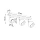 Sollux Plafon OCULARE 3 czarny SL.0445