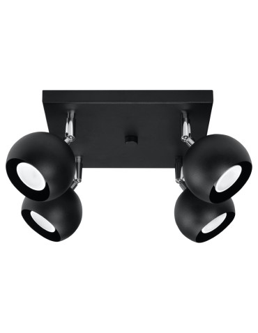 Sollux Plafond OCULARE 4 black SL.0446
