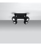 Ceiling lamps - Sollux Plafond OCULARE 4 black SL.0446 - product 3