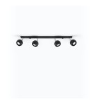 Ceiling lamps - Sollux Plafond OCULARE 4L black SL.0447 - product 2