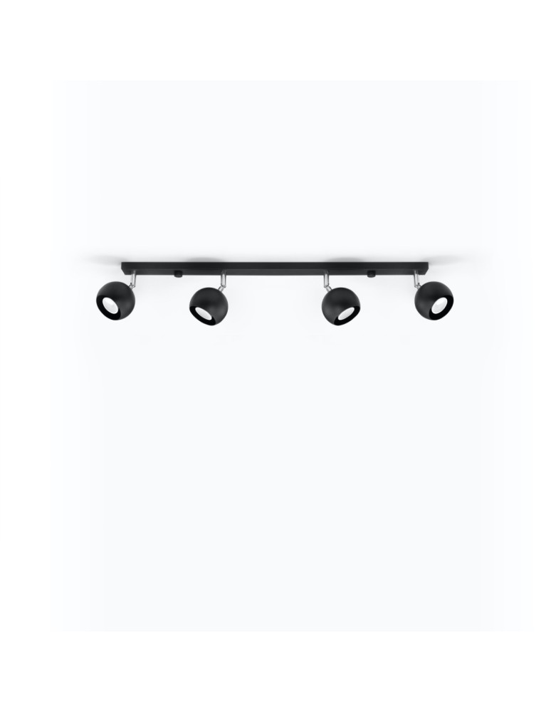 Ceiling lamps - Sollux Plafond OCULARE 4L black SL.0447 - product kolory-swiatla.pl 2