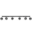 Ceiling lamps - Sollux Plafond OCULARE 6L black SL.0448 - product 1