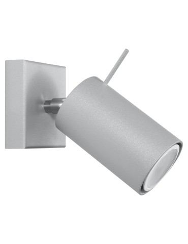 Sollux Wall lamp RING 1 gray SL.0449