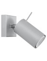 Sollux Wall lamp RING 1 gray SL.0449