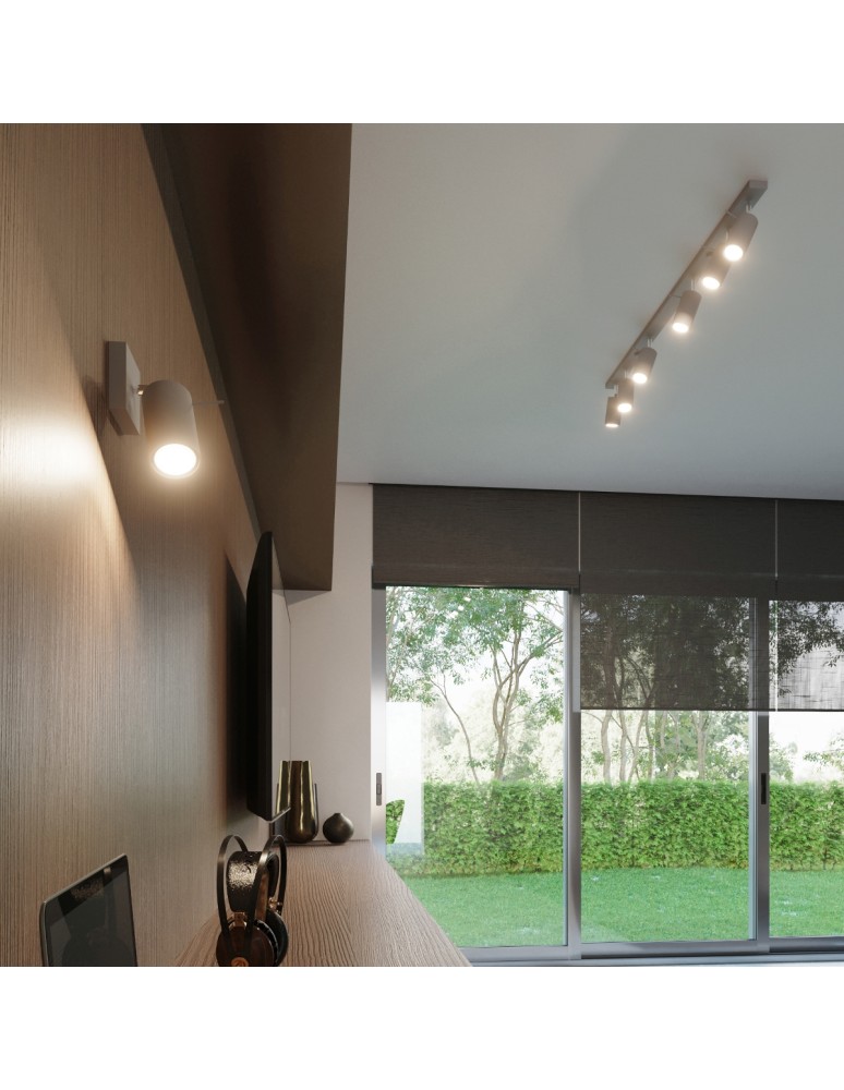 Ceiling lamps - Sollux Plafond RING 3 gray SL.0451 - product kolory-swiatla.pl 8