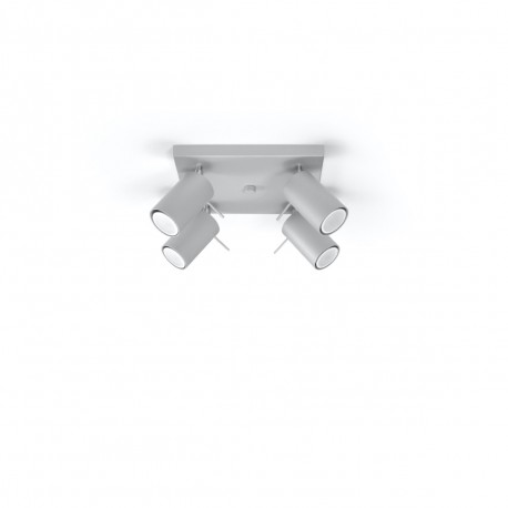 Sollux Plafon RING 4 szary SL.0452