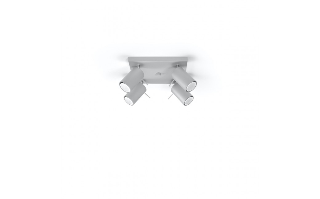 Sollux Plafon RING 4 szary SL.0452