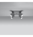 Ceiling lamps - Sollux Plafond RING 4 gray SL.0452 - product 3