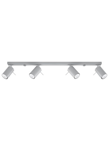 Sollux Plafond RING 4L gray SL.0453