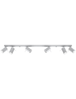 Sollux Plafon RING 6L szary SL.0454