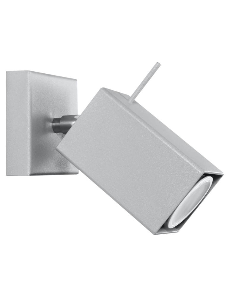 Wall lamps - Sollux Wall lamp MERIDA 1 gray SL.0455 - product kolory-swiatla.pl 1