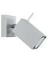 Sollux Wall lamp MERIDA 1 gray SL.0455
