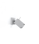 Wall lamps - Sollux Wall lamp MERIDA 1 gray SL.0455 - product 2