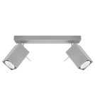 Ceiling lamps - Sollux Plafond MERIDA 2 grey SL.0456 - product 1