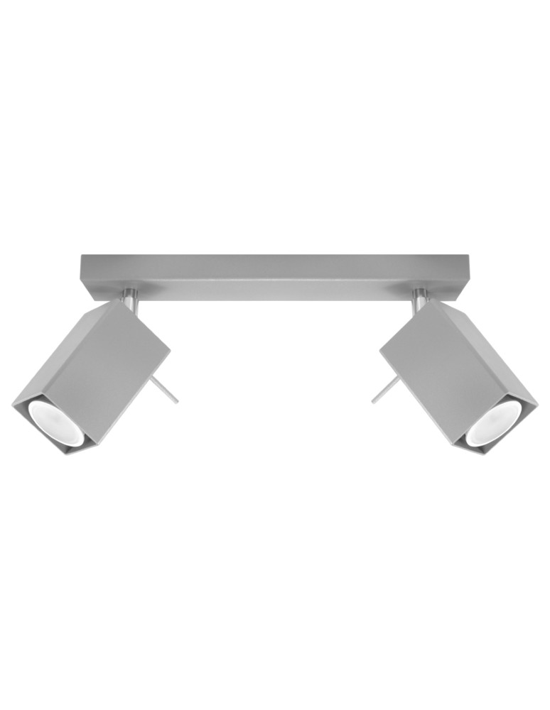 Ceiling lamps - Sollux Plafond MERIDA 2 grey SL.0456 - product kolory-swiatla.pl 1