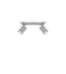 Ceiling lamps - Sollux Plafond MERIDA 2 grey SL.0456 - product 2