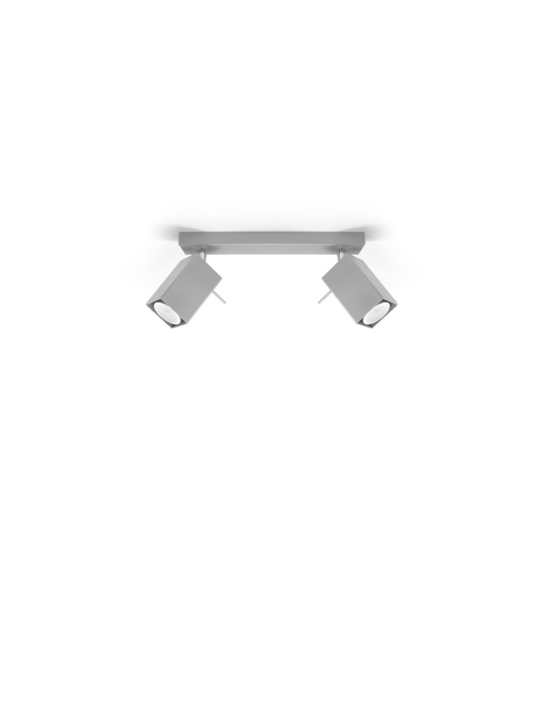 Ceiling lamps - Sollux Plafond MERIDA 2 grey SL.0456 - product kolory-swiatla.pl 2