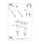 Ceiling lamps - Sollux Plafond MERIDA 2 grey SL.0456 - product 5