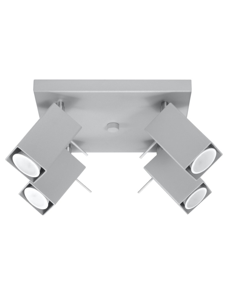 Ceiling lamps - Sollux Plafond MERIDA 4 gray SL.0458 - product kolory-swiatla.pl 1