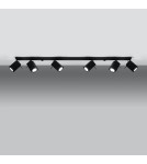 Ceiling lamps - Sollux Plafond MERIDA 6L black SL.0460 - product 3