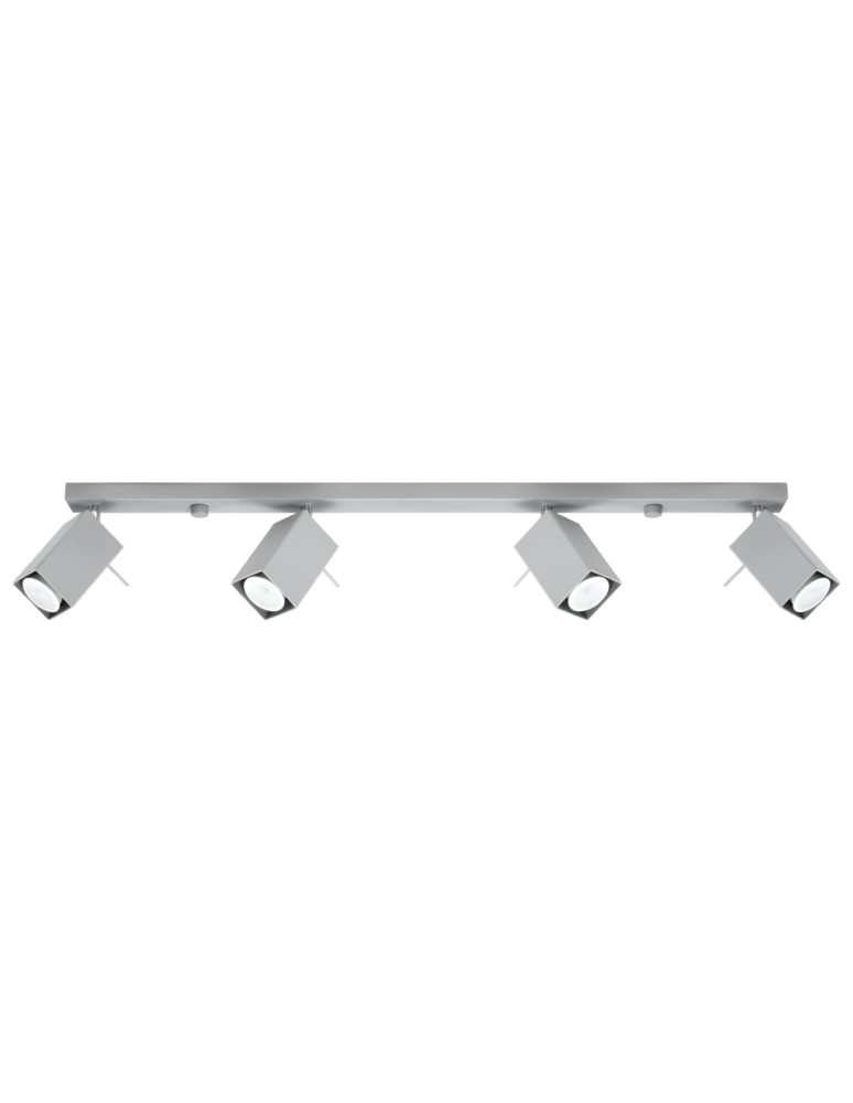 Ceiling lamps - Sollux Plafond MERIDA 4L gray SL.0461 - product kolory-swiatla.pl 1