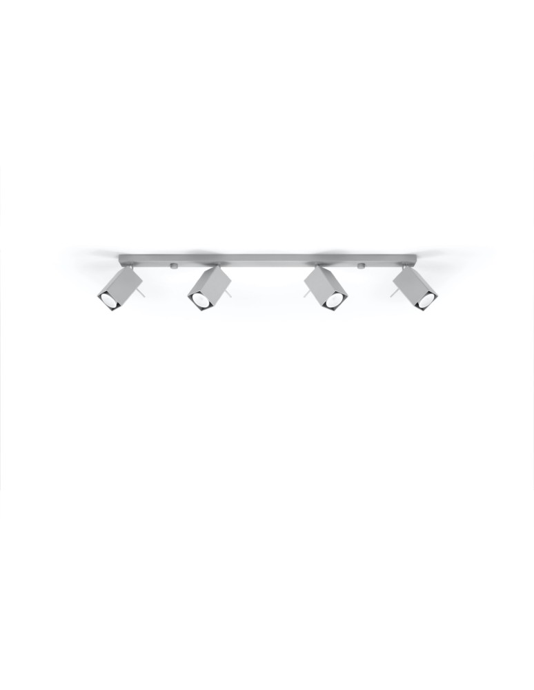 Ceiling lamps - Sollux Plafond MERIDA 4L gray SL.0461 - product kolory-swiatla.pl 2