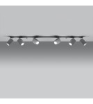 Ceiling lamps - Sollux Plafond MERIDA 6L grey SL.0462 - product 3