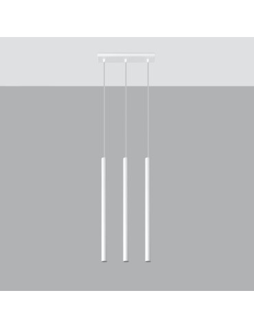 Sollux PASTELO 3 pendant lamp white SL.0466 - product 2