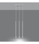 Pendant lamps - Sollux PASTELO 3 pendant lamp white SL.0466 - product 3