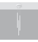 Pendant lamps - Sollux PASTELO 3P pendant lamp white SL.0467 - product 2
