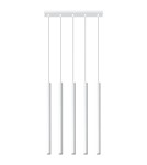 Pendant lamps - Sollux PASTELO 5 pendant lamp white SL.0468 - product 1